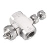 uxcell Air Atomizing Nozzle, 1/4BSPT Misting Low Pressure Mix Type