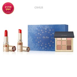 O Hui 오휘 더 퍼스트 제너츄어 립스틱립밤 듀오 홀리데이 에디션 Ohui The First Generation Lipstick Lip Balm Duo Holiday Edition