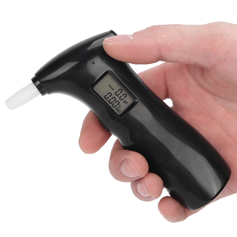 Portable Liquor Detector Selfbreathing Blowing Quick Response Testing Device Tool