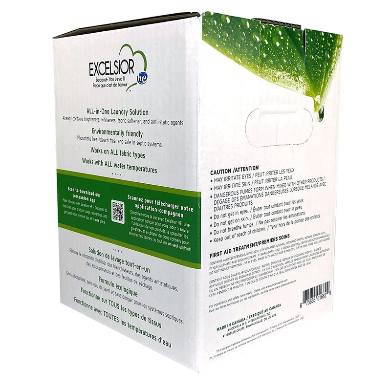 Excelsior Laundry Detergent with Stain Remover - Concentrated Liquid -