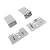 Removable Stainless Steel Caravan 1 Pair Removable Desktop Desk Mount