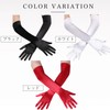 Kirakirabunpunmaru Long Gloves, Satin-Style Wedding Gloves, Bridal, Bridal, Opera Gloves,