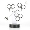 Electronic Perpetual Motion Revolving Celestial Model Kinetic Art Craft Desk