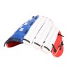 PU Leather Baseball Glove Practicing Training Competition Gloves for Children(Red