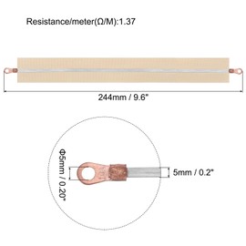 MECCANIXITY 6 Pack 0.2 X10Inch Sealer Repair Kits Heat Seal Strips Replacement Elements and PTFE Tapes for Hand Sealers