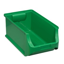 Allit 456215 Size 4 Storage Bin, Green, 355 x 205 x 150 mm