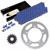 Caltric Blue Drive Chain And Sprocket Kit for Suzuki DL650