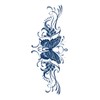 Jagua Tattoo Tattoo Stickers, 2 Weeks Disappearing Henna Tattoo Real