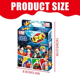 DEZP 1 x UNO Flip, UNO One Piece Edition, Card Game with Characters and a Special Creeper Card, for the Whole Family and Fans of One Piece from 7 Years (B)