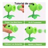 8 Piezas De La Colección Plantas Vs Zombies Juguete Models