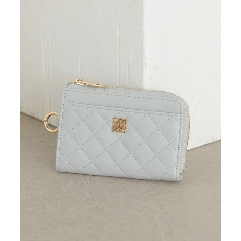 Alto Rose Fragment Case with Key Chain, Thin Wallet, Small,