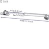 12" Length Gas Strut, 20N/4.4 lb Hydraulic Air Prop Lift