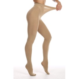 EVERSWE EVERSWE Women's 80 Den Soft Opaque Tights, Women's Tights (S/M, Natural)