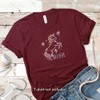 Unicorn Believer Bügelbild mit Strasssteinen, T-Shirt JCS Rhinestones
