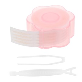 Healeved 1Set Invisible Lace Eyelid Tape Water Activated Double Eyelid Lifting Strips for Natural Look Hold Gentle Application Suitable for Hooded and Uneven Lids