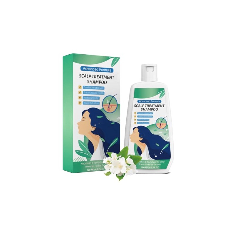 AMAINKI Teebaum Tiefenreinigendes Shampoo, Anti-Schuppen, Öl-Kontrolle, Juckreizlinderung, 120 ml-1