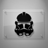 Yoonek Graphics Clone Trooper Vinyl Decal Sticker # 852 (4"