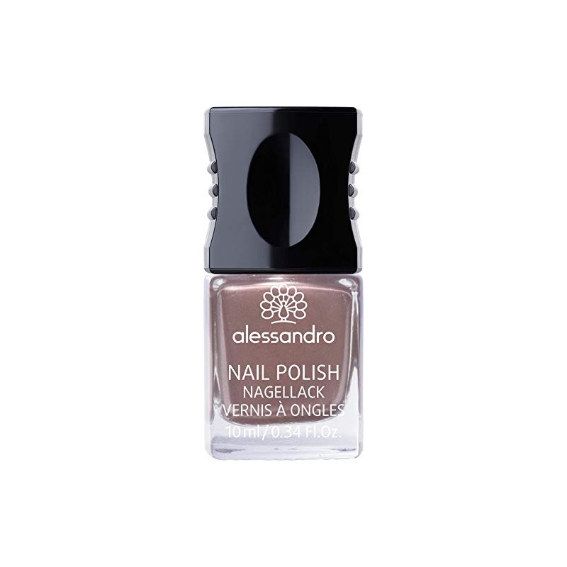 alessandro Standard Nail Polish 71 Metallic Brown, 1 x 10