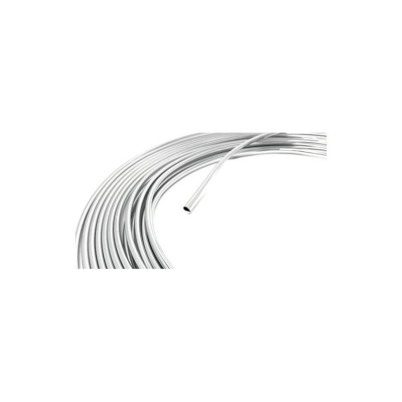 Chrome Piping Edge Strips U-Profile 3 Metres