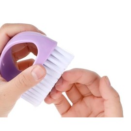 1Pc Purple Hand Nail Brushes,Heavy Duty Nail Brushes for Cleaning Fingernails Nylon Firm Stiff Bristles Deep Clean Scrubber for Mechanics Gardeners Hand Under Nails Toes,Tools and Accessories