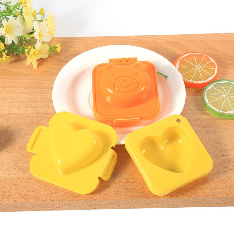6 Pcs Cartoon Eggs Cute Mould Pan Cooking DIY Tools