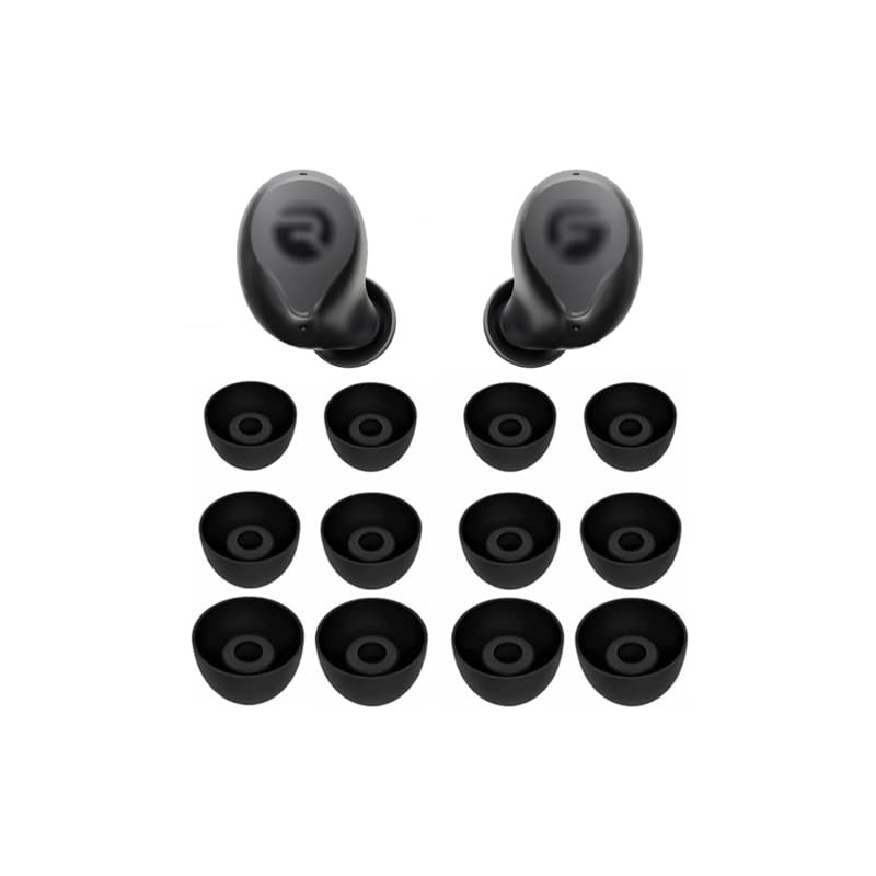 Replacement Earbuds Tips Silicone Ear Tips for Ray-con Everyday Earbuds,