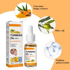 Turmeric Serum, Turmeric Spot Correction Serum, Turmeric Anti-Oxidation Serum, Turmeric Serum for Correcting Dark Spots, Turmeric Power Against Age Spots, Serum for All Skin Types (Pack of 3)
