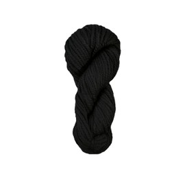 CIRCULO Supreme Merino Wool Yarn - 100% Brazilian Merino - Washable, Soft, Warm, and Luxurious - Perfect for Knitting & Crochet - Chunky - 73yds / 3.52oz (8990 - Black)
