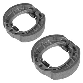 Youxmoto Front Rear Brake Shoes Fit for Honda NS50 QA50 ZB50/ C70 CT70 SL70 XL70 XL75 XR75/ NH80 CH80 EZ90/ SL100 XL100 CT110/ CH125 CB125 CL125 NH125 SL125 XL125 CH150 Brakes Drum Shoes Pads