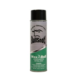 Bullsnot! WaxABull Accelerated Detail Auto Wax 10899009 - Quick Shine Truck and Car Polishing Wax 16oz