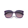 Vogue Eyewear VO5564SF Sunglasses, Transparent Violet/Pink Gradient Blue, 54 mm