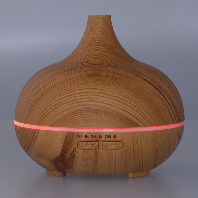 150ml Wood Grain Aromatherapy Diffuser USB Essential Oil Diffuser Cool