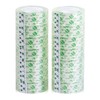 BOMEI PACK 14Rolls Crystal Clear Tape, Transparent Tape Refills for