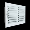 Fits 14x8 Duct Opening 1 Way Fixed Curved Blade Air