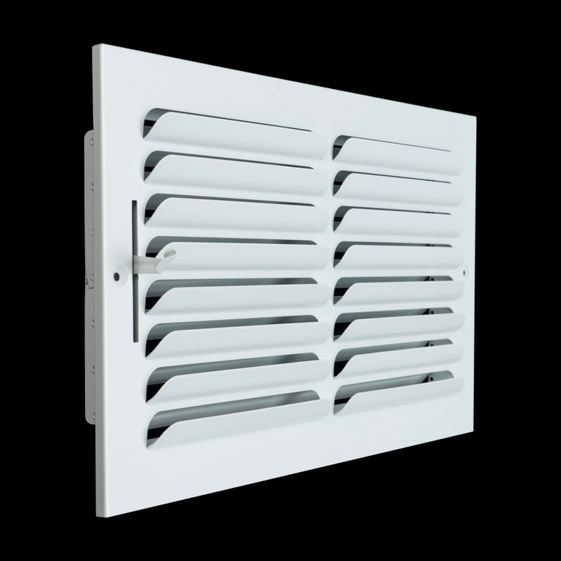 Fits 14x8 Duct Opening 1 Way Fixed Curved Blade Air