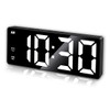 Königswerk Digital Alarm Clock,LED Electronic Clocks Large Display, Adjustable Brightness,