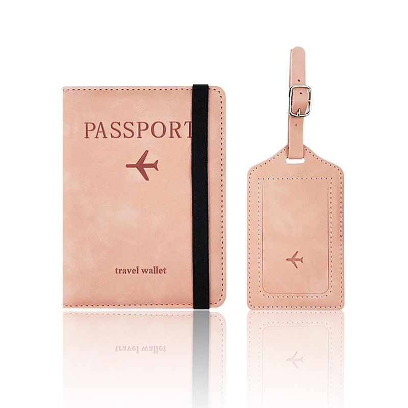 FZSECRIU Passport Holder, pink, Modern