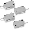 Weewooday 4 Pcs Microwave Oven Door Switch Replacements Part Kw3a