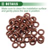 Motoforti Universal O Ring Seal Gasket, Orings Seal Washer Replacement