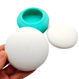 Mandala Stone Silicone Molds, Mandala art Silicone mold, mandala dotting art molds rock painting mold (3 inch (1 mold))