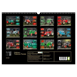 Oldtimer - Traktoren Parade (Wandkalender 2025 DIN A3 quer), CALVENDO Monatskalender [Calendar] Peter Roder
