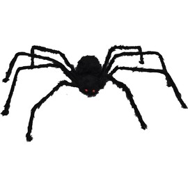 Fun World Posable Hairy Spider Assorted Colors 50"3