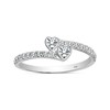 LeCalla 925 Sterling Silver Heart Ring for Women Lightweight Italian