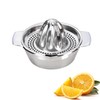 CHSEROK Citrus Juicer Stainless Steel 250 ml Orange Squeezer Manual