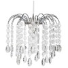 Contemporary Waterfall Designed Pendant Light Shade with Transparent Acrylic Droplets