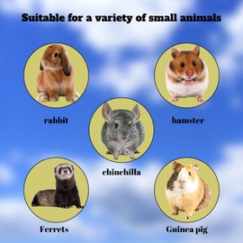 Wondfamiker Pet Cage-liner Pee-pad Bedding-mat - for Small Animal Guinea Pig Bunny Hamsters Rabbit Chinchillas Rat Ferrets Hedgehogs Cat Dog Puppies 2 Packs (L(19.68x27.55in))