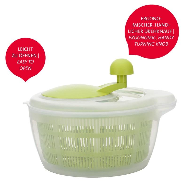 Westmark Salad set: 1 salad spinner, 5 litres + 1