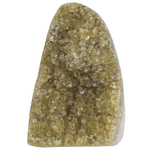 Nupuyai Natural Citrine Crystal Cluster Specimen, Standing Irregular Raw Rough