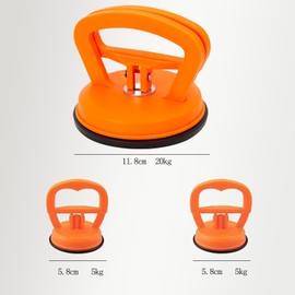 3 Pack Car Dent Puller Kit with Heavy-Duty Suction Cups, Multi Size Auto Body Dent Remover for Cars, Glass, Screens Tiles Quick Repair Tool with Grip Handle No Damage Design