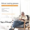 YIMI Photochromic Bifocal Reading Glasses for Men Women UV Sun